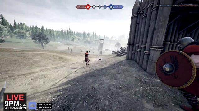 MORDHAU SPARTANS + TANK PERK = MADNESS | Gameplay from Community Night! (via Twitch)