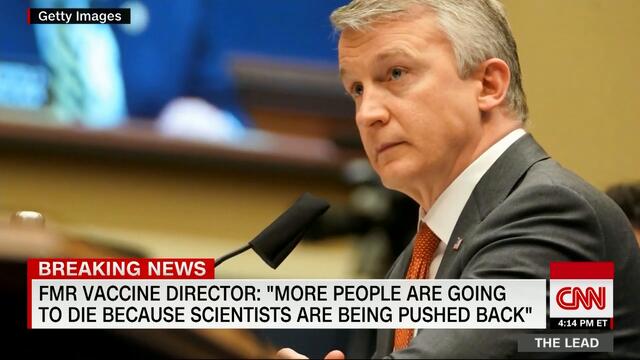 Ex-vaccine director: President is giving a very mixed message right now