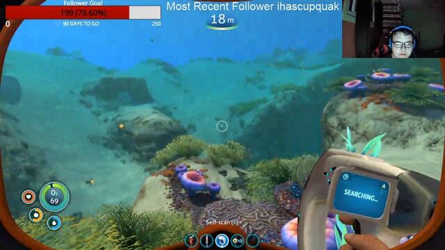 Getting Jumpscared in Subnautica