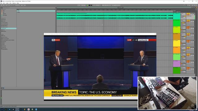 Trump vs Biden, but it's a REMIX