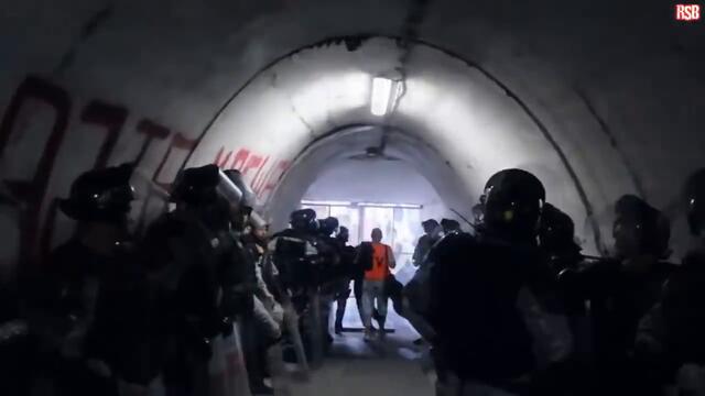 Walking the players tunnel at "Marakana" Stadium in Belgrade before the eternal derby!