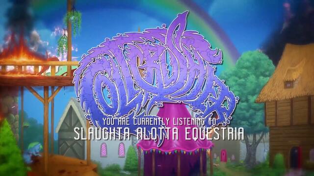 Coltcrusher - Slaughta Alotta Equestria [LYRIC VIDEO]