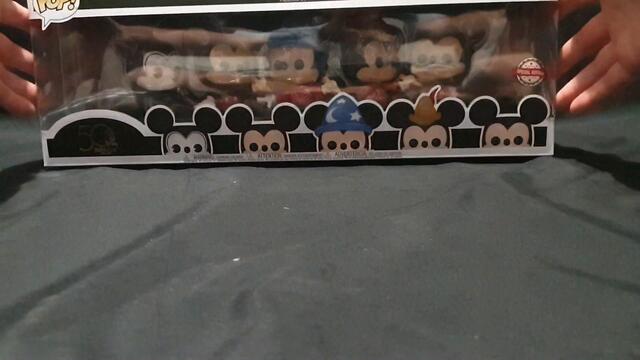 Unboxing: 50th Anniversary Mickey Mouse 5 pack Funko Pop Vinyl Figures Special Edition