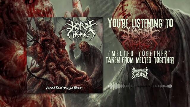 HORDE CASKET - MELTED TOGETHER [OFFICIAL LYRIC VIDEO] (2020) SW EXCLUSIVE