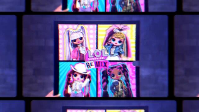 CREW REMIX | L.O.L Surprise! Remix Dolls | Official Animated Music Video
