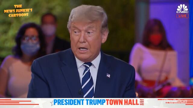 Savannah Guthrie being rude and disrespectful to President.