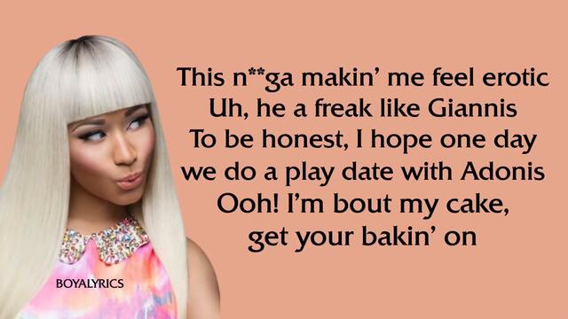 Nicki Minaj - Whole Lotta Choppas (Remix) [Verse - Lyrics]