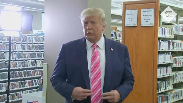 US President Donald Trump says he voted for 'guy named Trump' in Florida