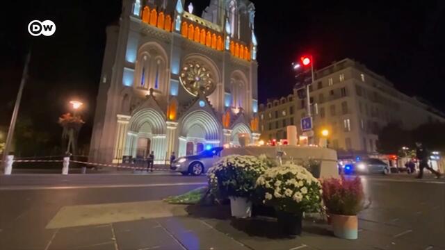 French President Macron vows defiance after 'Islamist' attack in Nice | DW News