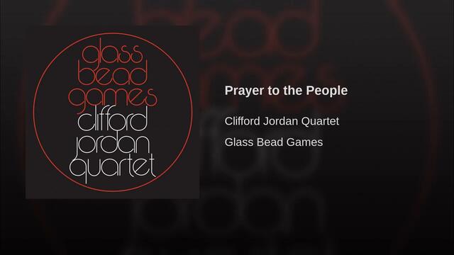 Prayer to the People