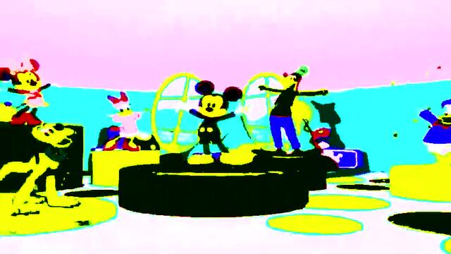 Mickey Mouse Hotdog Dance Song Caramel Effect