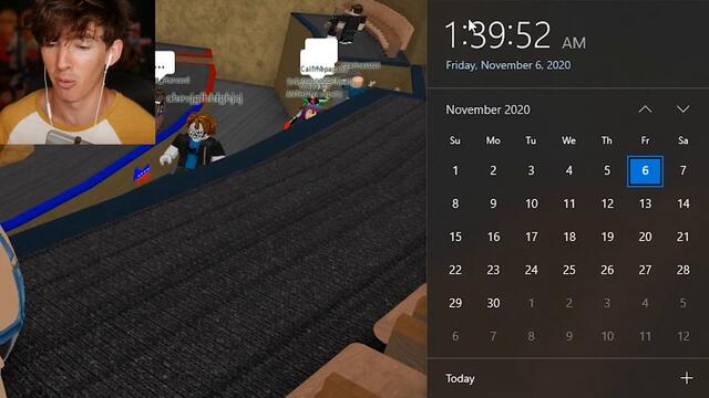 Roblox players pretending to run for president