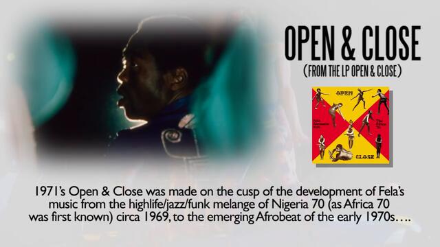 Fela Kuti - Open and Close (LP)
