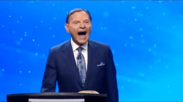 Kenneth Copeland and Tidus laugh it up