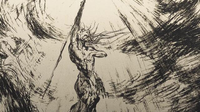 Whisper in the red sky