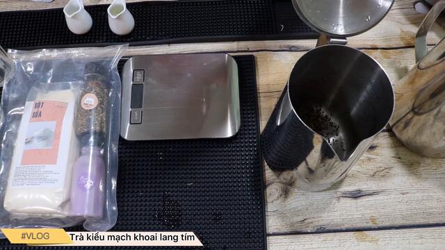 Trà Kiều Mạch Khoai Lang Tím | Trà Sữa Kiều Mạch Thơm Ngon  | Tobee Food - Dạy Pha Chế Miễn Phí