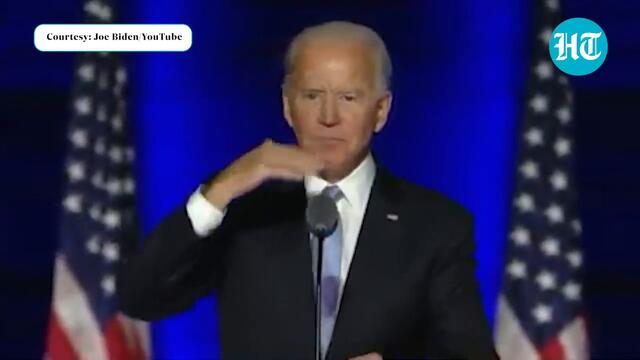 ‘Time to heal America’: Watch Joe Biden’s full speech as president elect