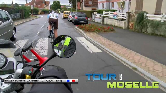 Chute vélo de Maxime ROGER au Tour de Moselle 2017.