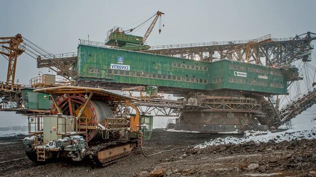 RK 5000 bucket chain excavator - timelapse