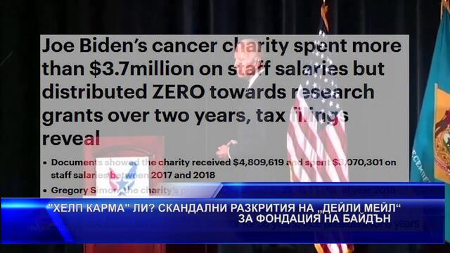 ХЕЛП КАРМА ЛИ? СКАНДАЛНИ #РАЗКРИТИЯ НА „ДЕЙЛИ МЕЙЛ“ ЗА #ФОНДАЦИЯ НА #БАЙДЪН