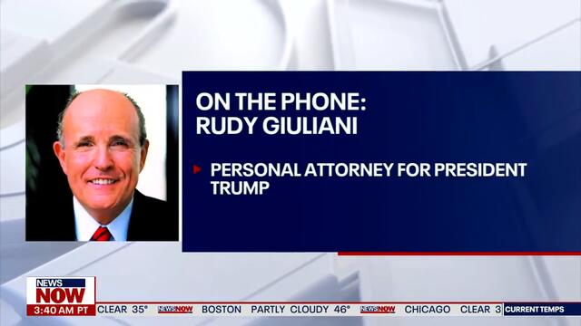 'PRESIDENT IN VERY GOOD MOOD': Rudy Giuliani speaks on Fox 5 NY