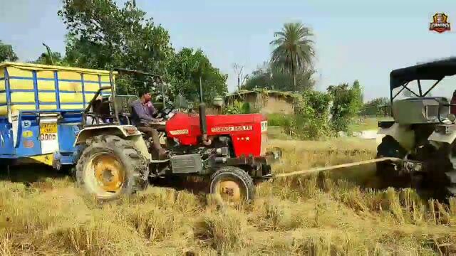 THE POWER OF A TRACTOR | India's no. 1 Powerful Tractor Pulling Full Overload Trolley ...