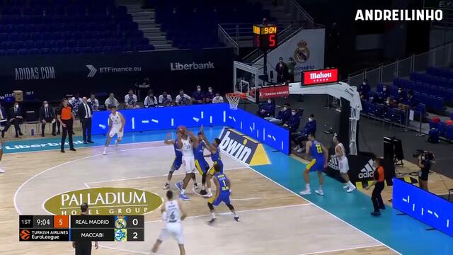 Real Madrid - Maccabi Playtika Tel Aviv |79-63| ● Full Highlights ● Round 9