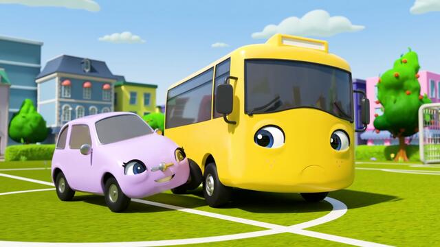 Бастер и Скаут играют в футбол | Мультики для детей | Автобус Бастер | Детские Песни