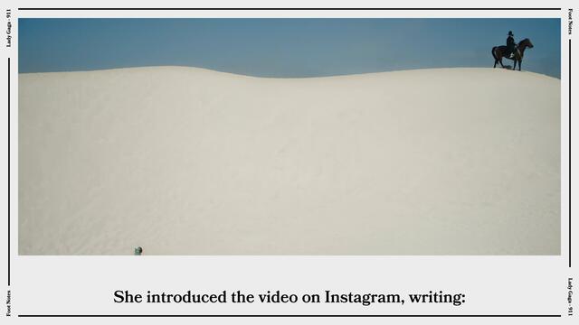 Lady Gaga - The Making of '911' | Vevo Footnotes