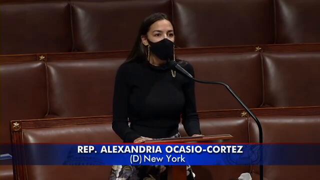 Rep AOC slams Mitch McConnell as Senate leaves without passing COVID-19 relief | FULL REMARKS