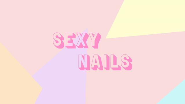 SEXY NAILS Episode 1 "Cerulean and Cement"