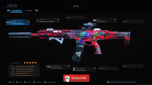 NO RECOIL Kilo Loadout/Class Setup! 😍 (Modern Warfare WARZONE)