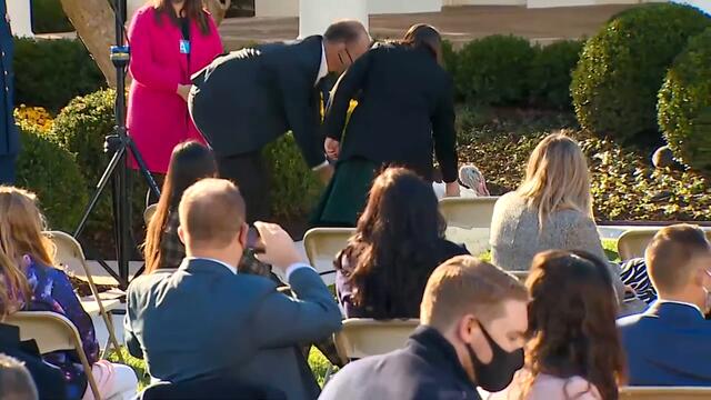 President Trump hosts the annual Thanksgiving Turkey presentation