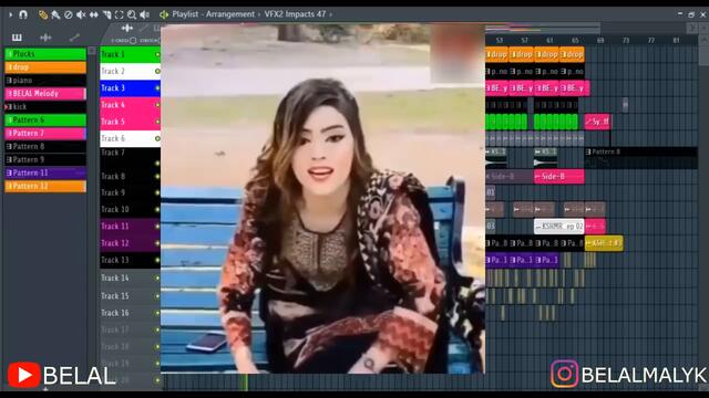 Silent girl x Bhoola record Funny remix - Bawa ji Sialkot Silent girl tiktok dialogue funny remix