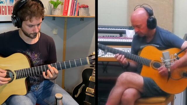 Tune Up (Miles Davis) in Gypsy Jazz Guitar Style - John Wheatcroft & Filippo Dall'Asta
