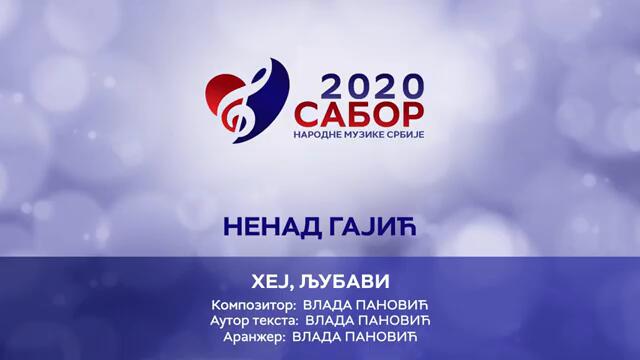 Nenad Gajic - Hej, ljubavi Sabor narodne muzike Srbije 2020