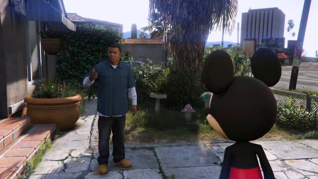 Mickey Mouse praise Franklin *Mickey real Voice