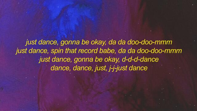 Lady Gaga - Just Dance (TikTok Drill Remix) Lyrics | lady gaga on a drill beat