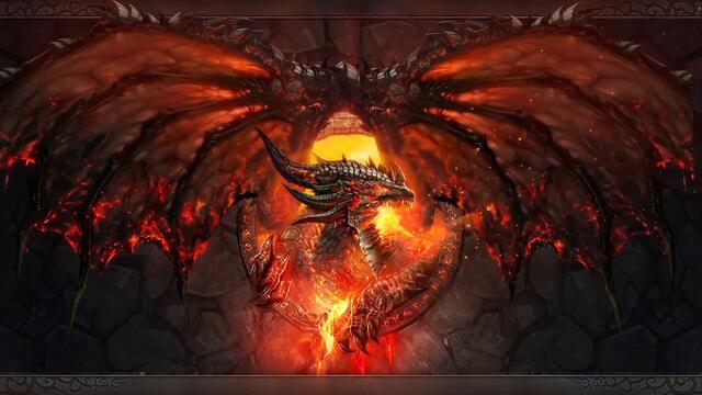 EPIC (World of Warcraft) Deathwing _ Animated art wallpaper