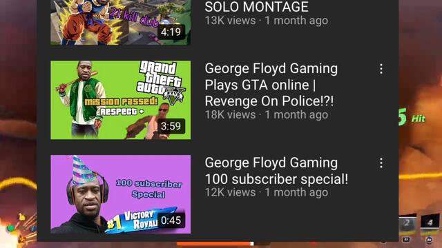 George Floyd Gaming VEVO 2.0 Must Be Stopped