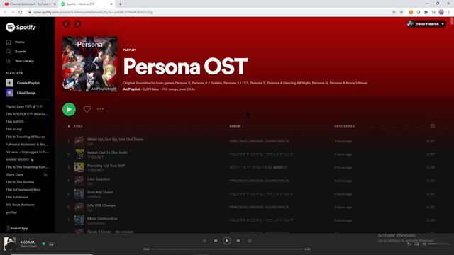 Persona OST Music NOW are on Spotify !! (Remixes, Dancing Games and Live Shows as well) !!