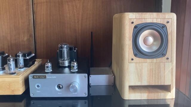 Russian songs Troika (Тро́йка) from 4 inch HIFI Labyrinth Full Range Speaker