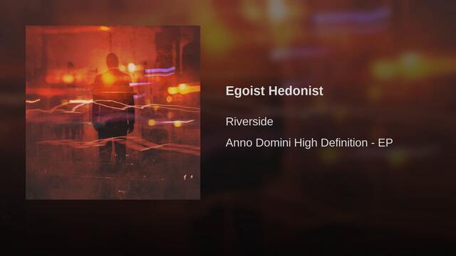Egoist Hedonist