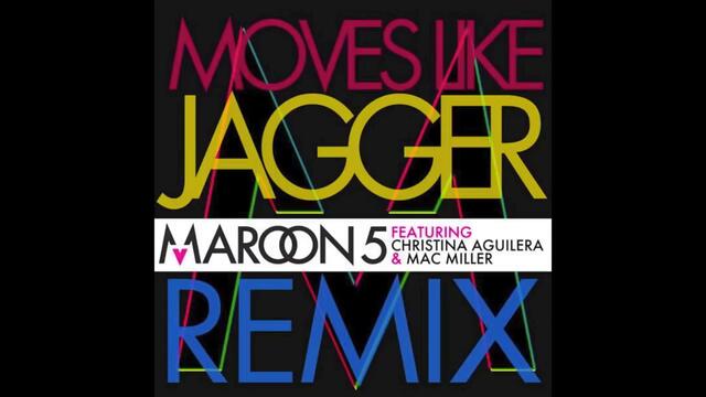 Moves Like Jagger (Remix) Featuring Mac Miller and Christina Aguilera (HD)