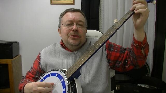 Willard Losinger Performs "Five Pounds of Possum" by Tim White, with Harmonica & Banjo Accompaniment