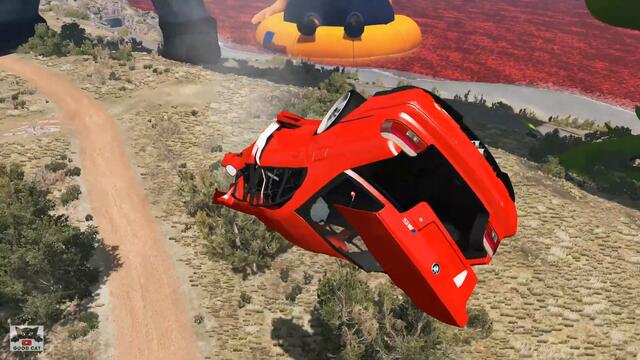 КРИЧАЩАЯ РУКА ПРОТИВ ТАЧЕК BeamNG Игра аварии Смотреть онлайн сериал машины Мультики про машинки