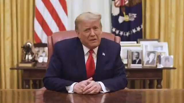 President Trump responds to second impeachment