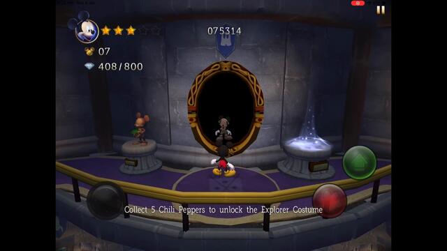 Mickey Mouse Castle of illusion The Castle Act 1 | Mickey is fighting with armors | IPAD PLAY