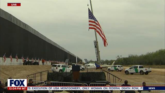 Surprise! President Trump Greets Fans In Texas Before Border Wall Visit | NewsNOW From FOX