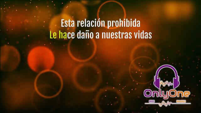 Dulce Pecado - Jessi Uribe - Full HD (OnlyOne Karaoke)